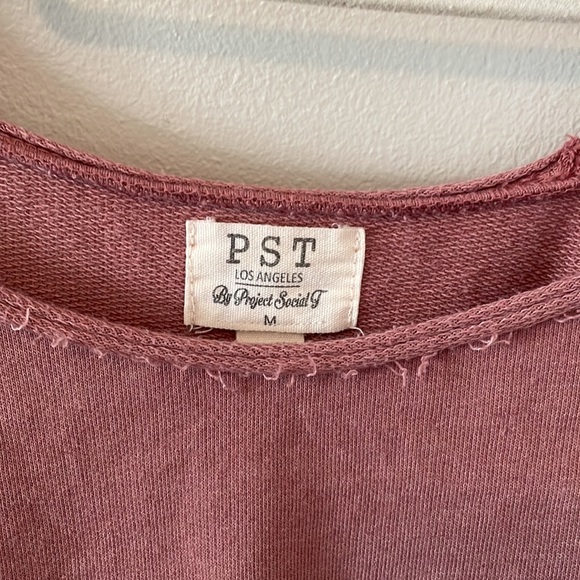 šUO PST Project Social T Mauve Crew Sweatshirtš~med - Picture 3 of 4